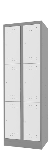 Armário Roupeiro Duplo 6 Portas